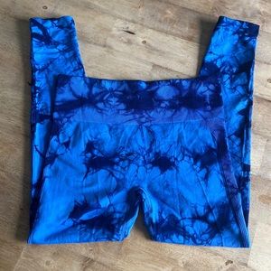 SHEIN tie dye scrunch legging